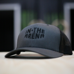 Load image into Gallery viewer, In the Arena Hat- Dark Grey / Black
