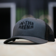 In the Arena Hat- Dark Grey / Black